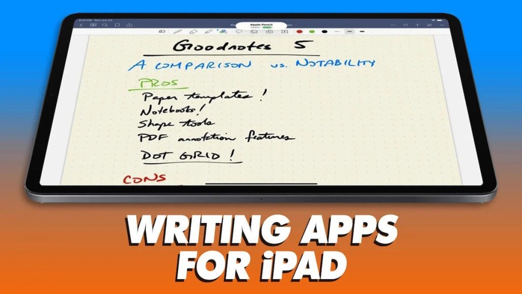 iPad Writing Apps