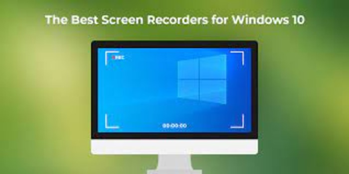 5 Top Free Screen Recorders for Windows 10