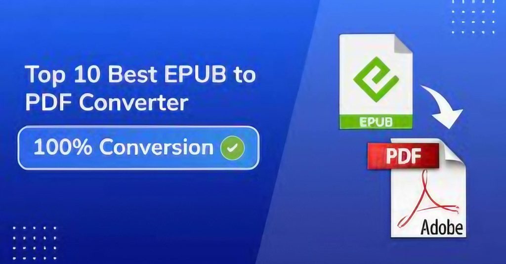 EPUB to PDF Converters
