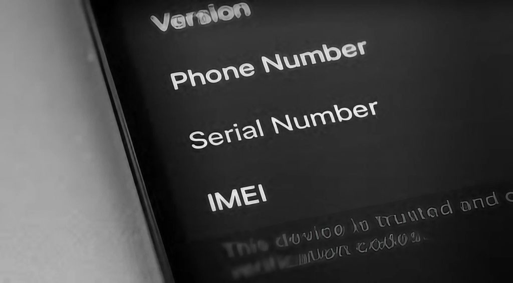 Phone IMEI Number