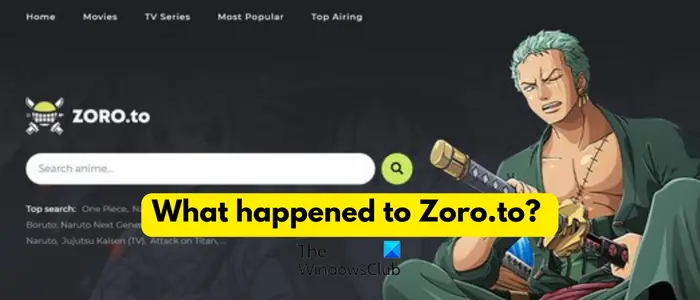 What Happened To Zoro.to? Is It Shutdown Or Rebranded?