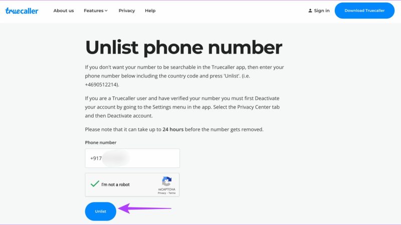 How to Unlist Your Number From Truecaller: A Complete Guide